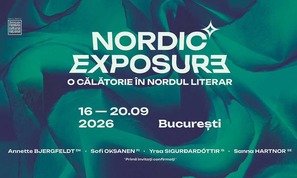Nordic Exposure aduce literatura contemporană nordică la București, între 16 și 20 septembrie